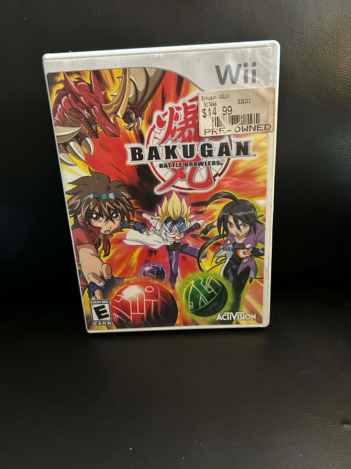 Bakugan – Nintendo Wii Videospiel komplett
