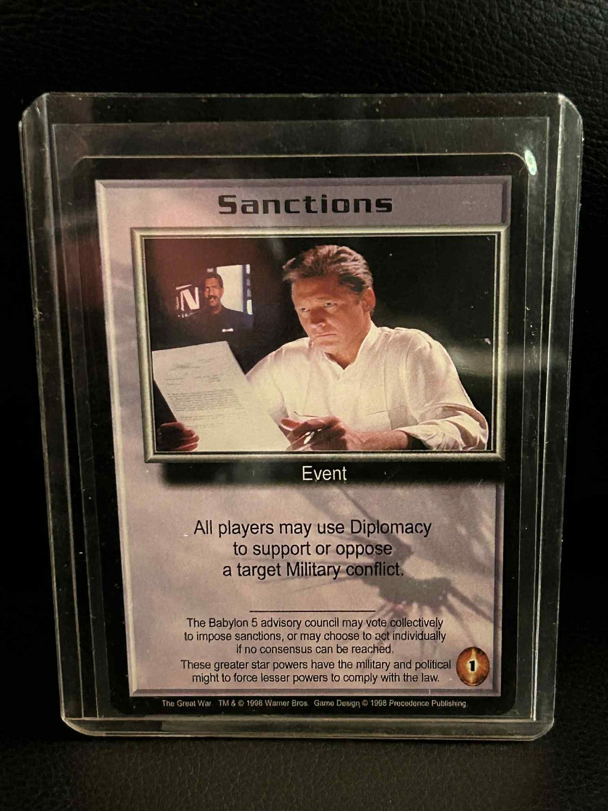 Sanctions The Great War Babylon 5 Light Play