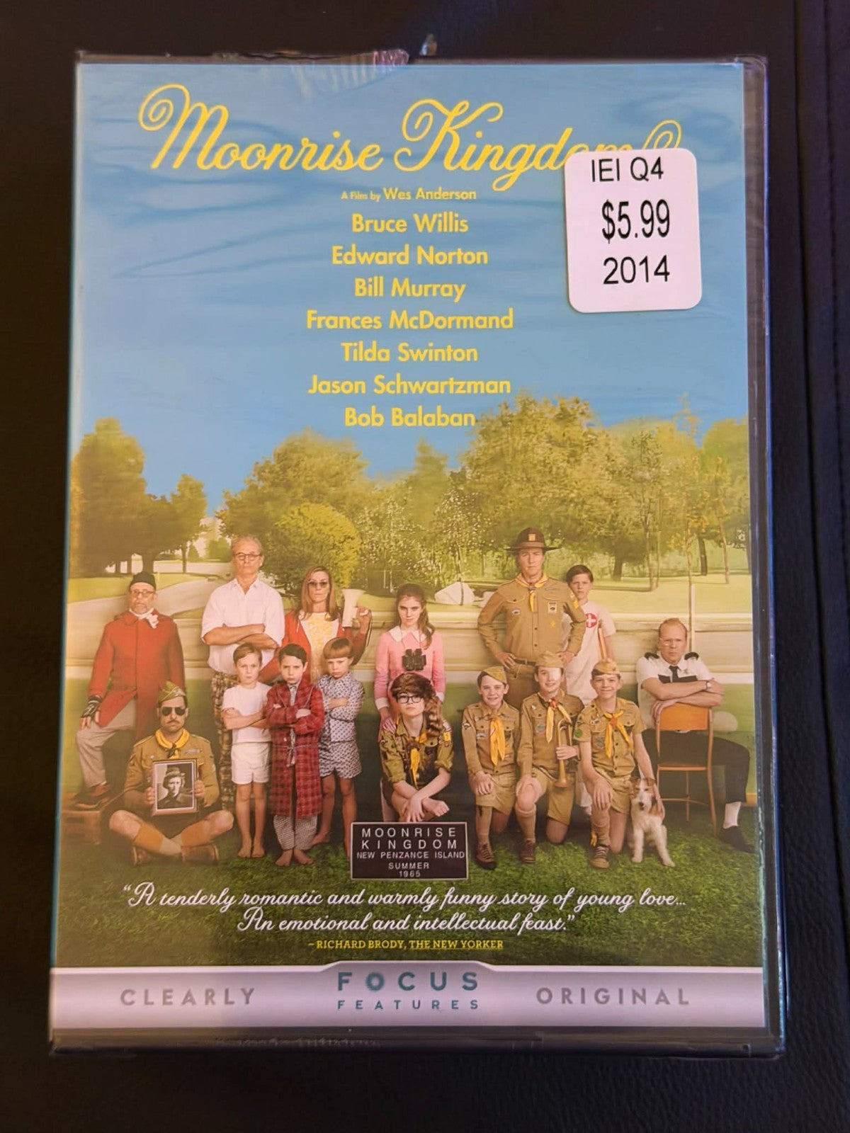 Moonrise Kingdom (DVD, 2012) Sealed Movie TV Show