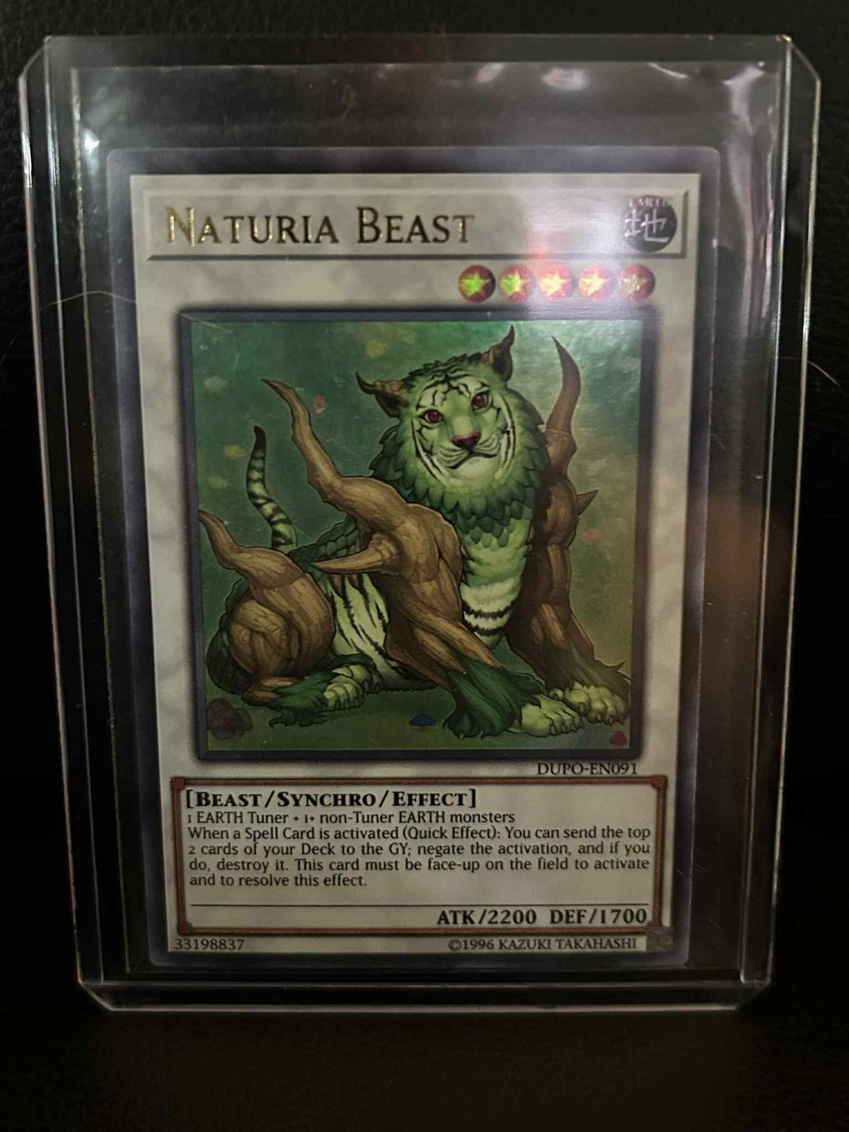 Naturia Beast - DUPO-EN091 - Ultra Rare - Unlimited Edition Duel Power Yu-Gi-Oh!