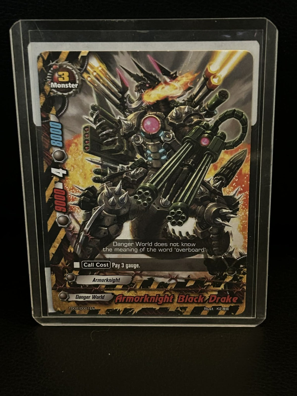 Armorknight Black Drake - TD02/0001 - C Trial Deck 2: Savage Steel Future Card B
