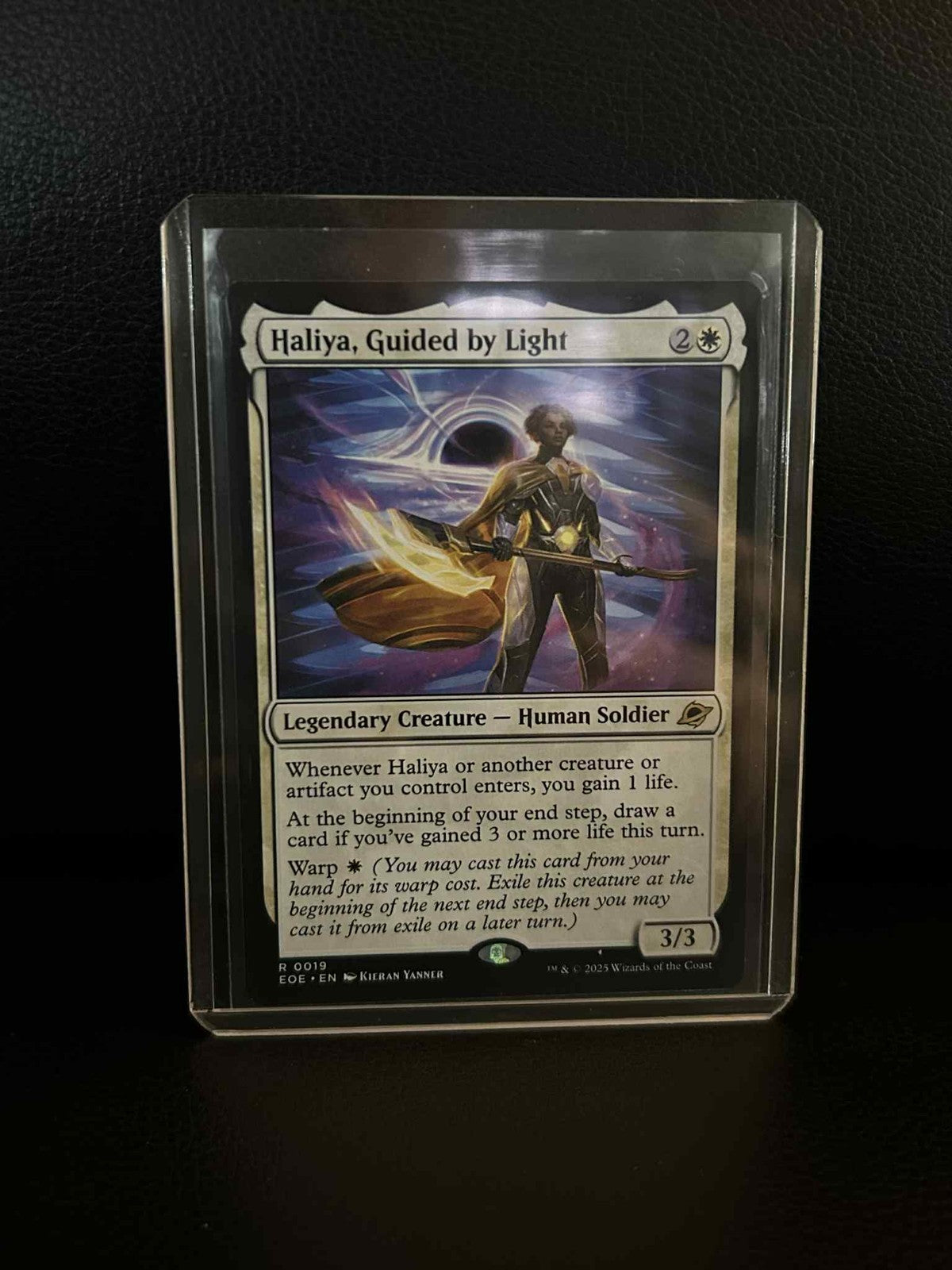 Haliya, Guided by Light Edge of Eternities Magic: the Gathering Near Mint, Engli