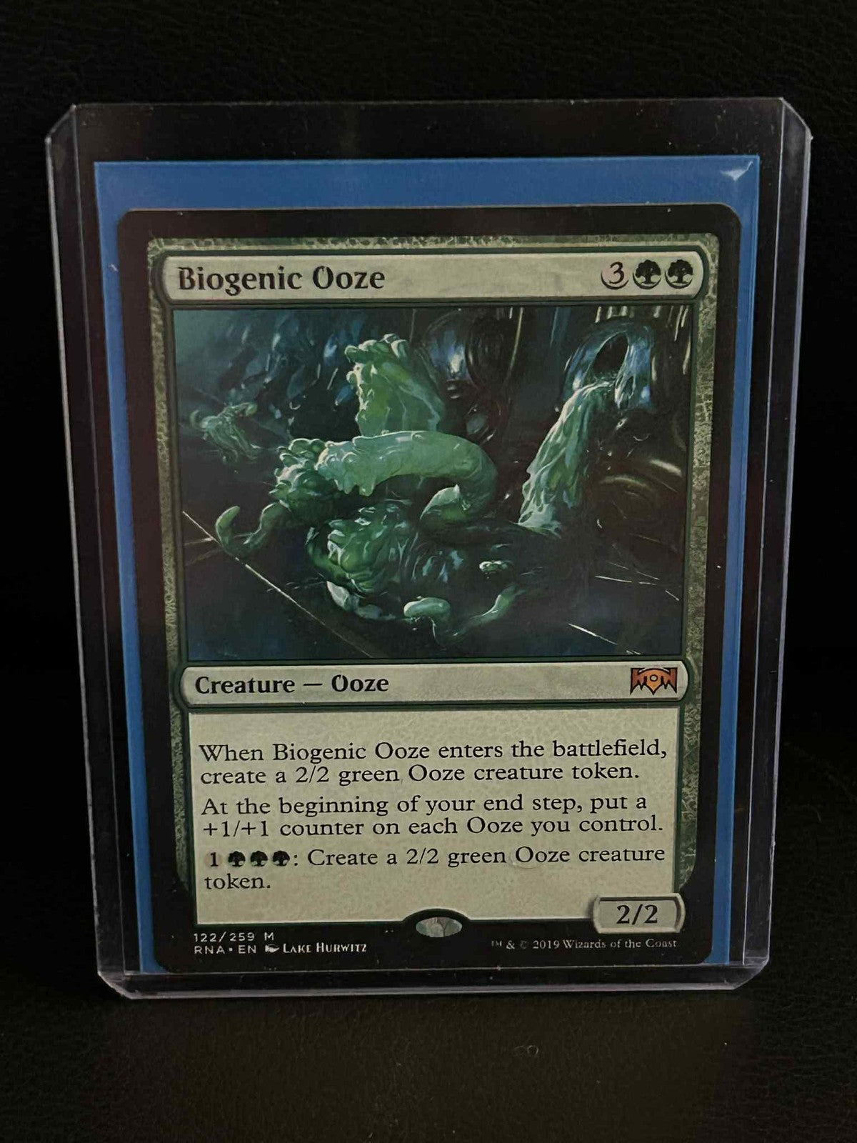 Biogenic Ooze Ravnica Allegiance Magic: the Gathering Lightly Played, English