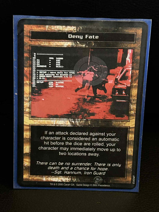 Deny Fate Base Set Terminator Light Play