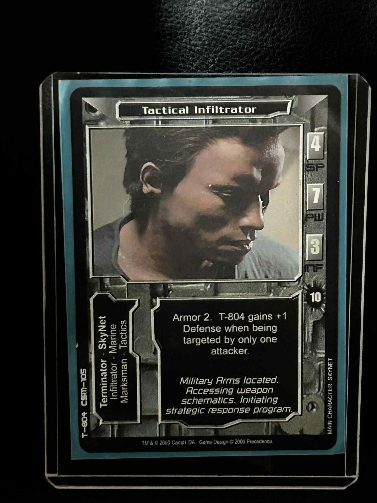 Tactical Infiltrator Base Set Terminator Light Play