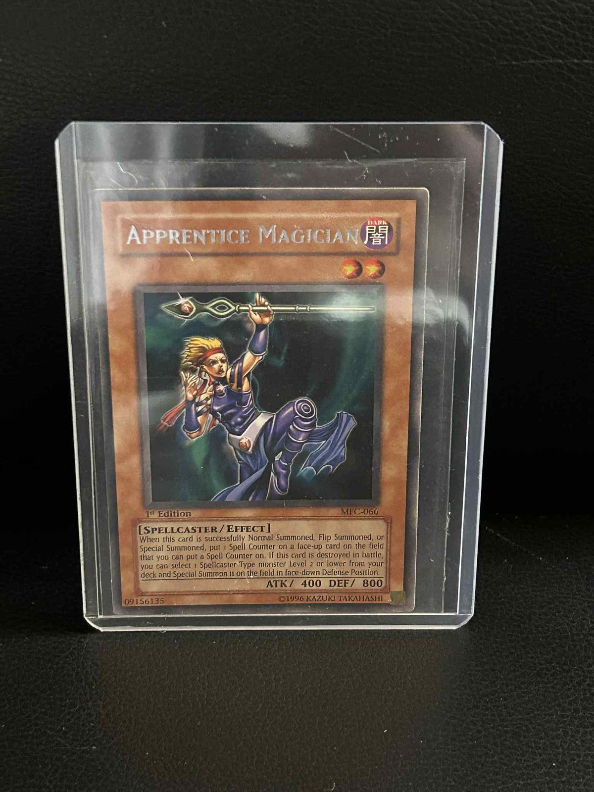 Apprentice Magician - MFC-066 - Rare - 1st Edition Magician's Force Yu-Gi-Oh! Mo