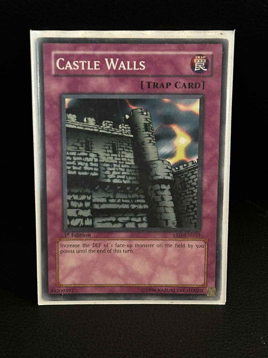 Castle Walls - YSD-EN033 - Common - 1st Edition 2006 Starter Deck Yu-Gi-Oh! Mode