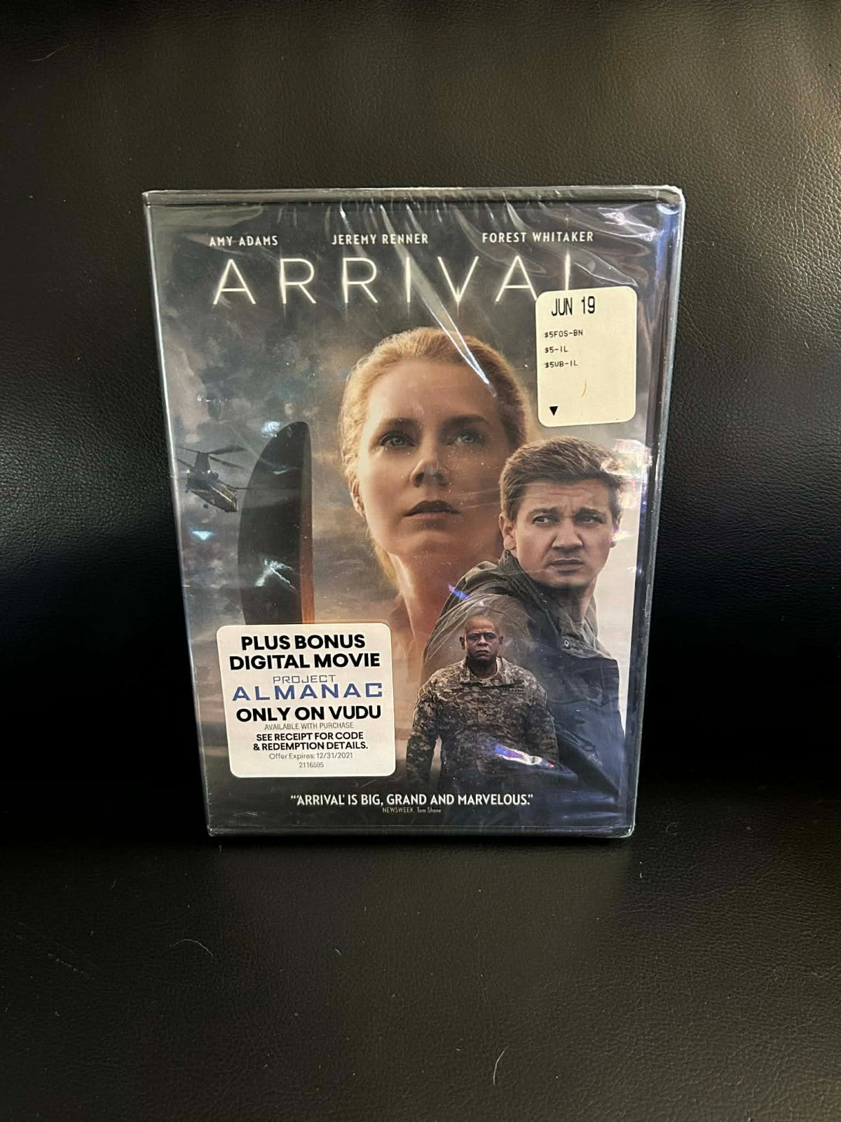 Arrival (DVD, 2016) Versiegelter Film TV-Sendung