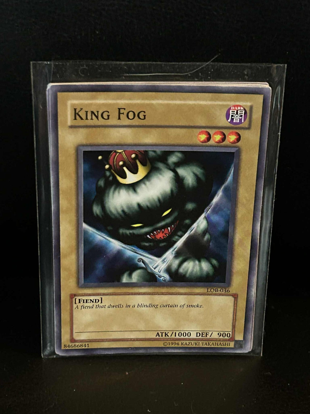 King Fog - LOB-036 - Common - Unlimited Edition Legend of Blue Eyes White Dragon
