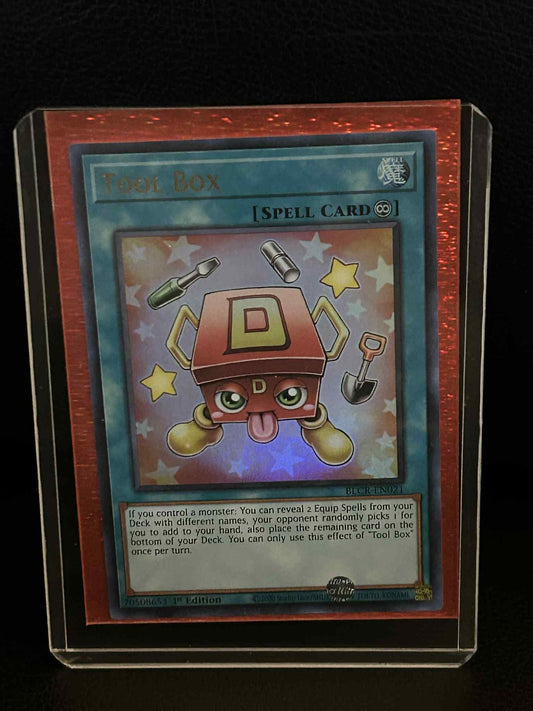 Tool Box - BLCR-EN021 - Ultra Rare - 1st Edition Battles of Legend: Crystal Reve