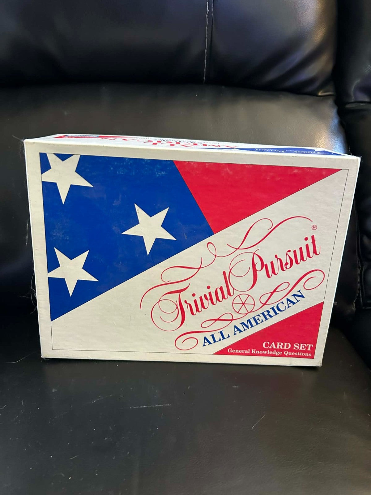Trivial Pursuit All American Edition Wissensspiel-Kartenset 1993 Brettspiel