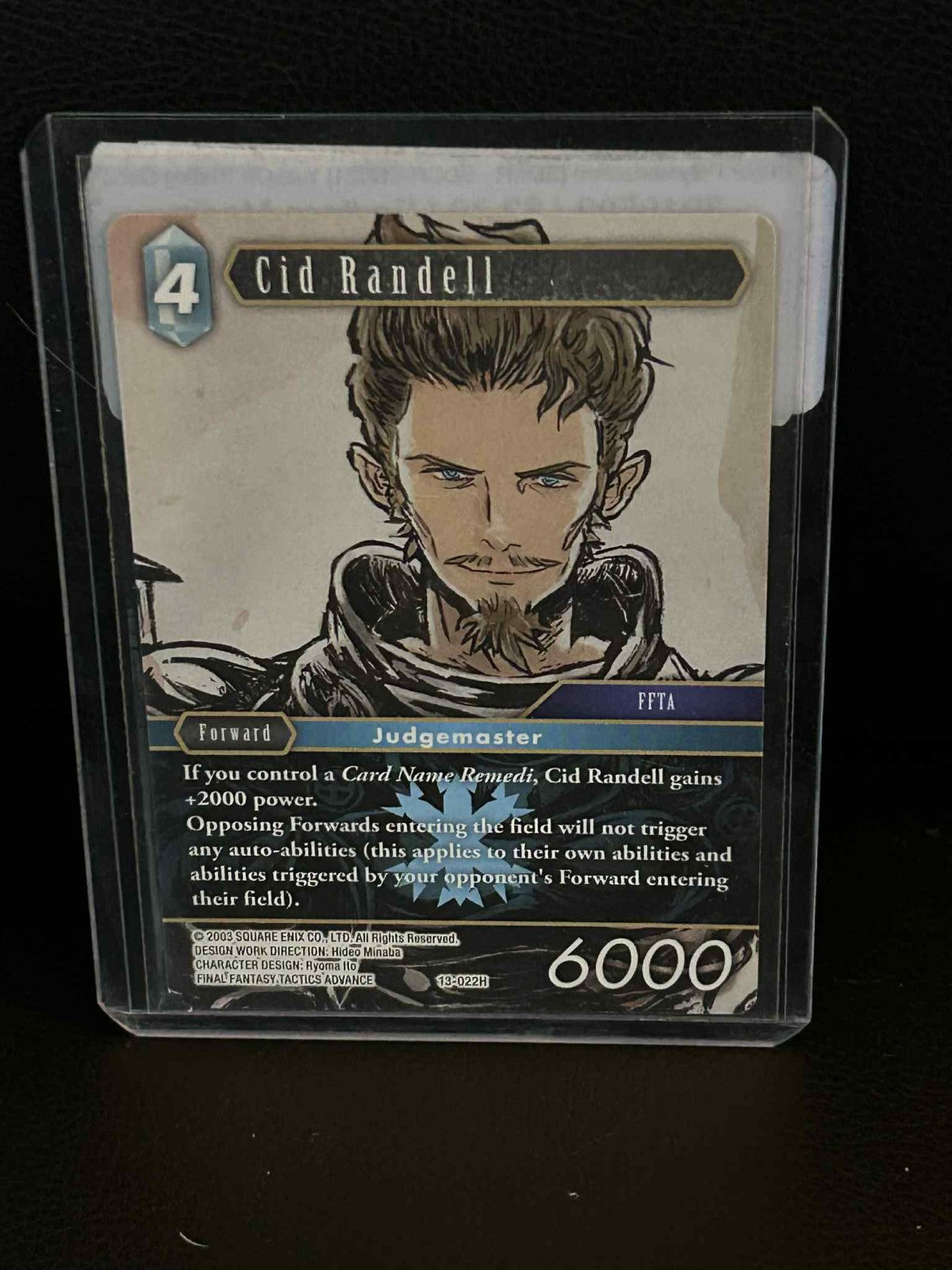 Cid Randell - 13-022H Opus XIII: Crystal Radiance Final Fantasy Lightly Played