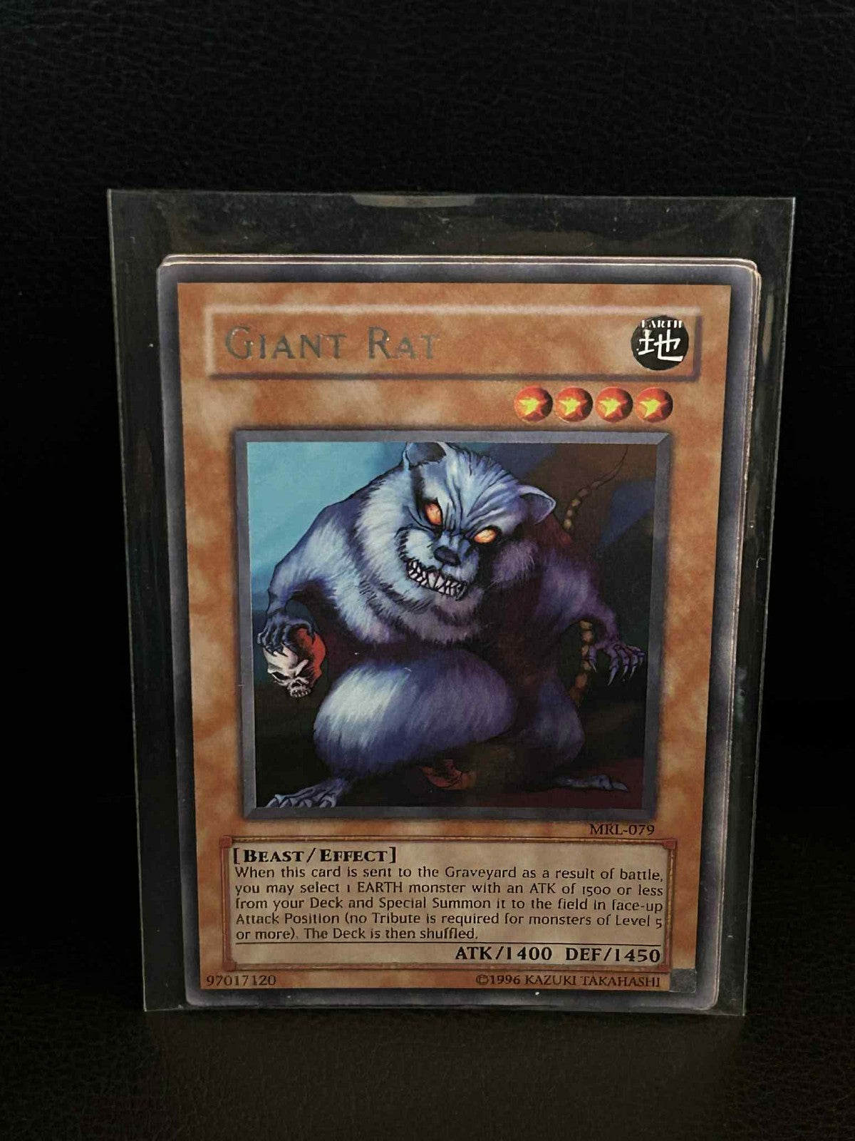 Giant Rat - MRL-079 - Rare - Unlimited Edition Magic Ruler Yu-Gi-Oh! Moderately