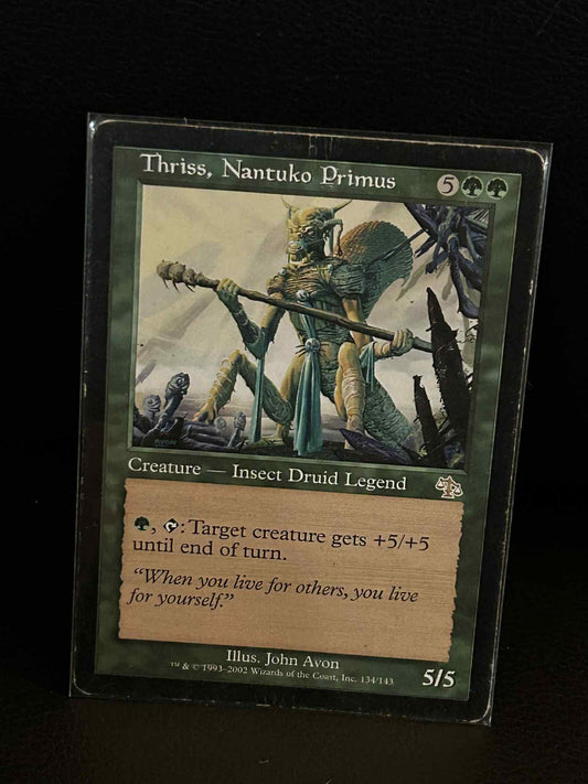 Thriss, Nantuko Primus Judgment Magic: the Gathering Moderately Played, English