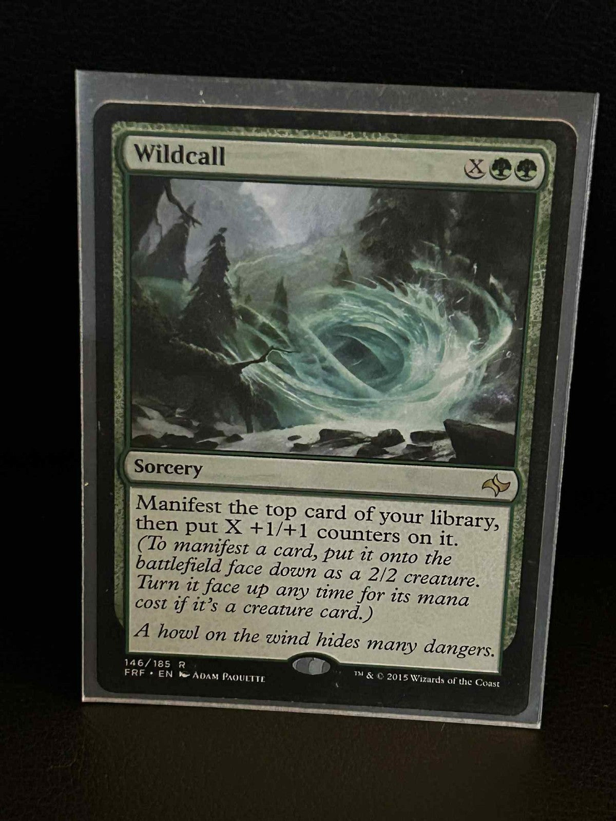 Wildcall Fate Reforged Magic: The Gathering Lightly Played, English