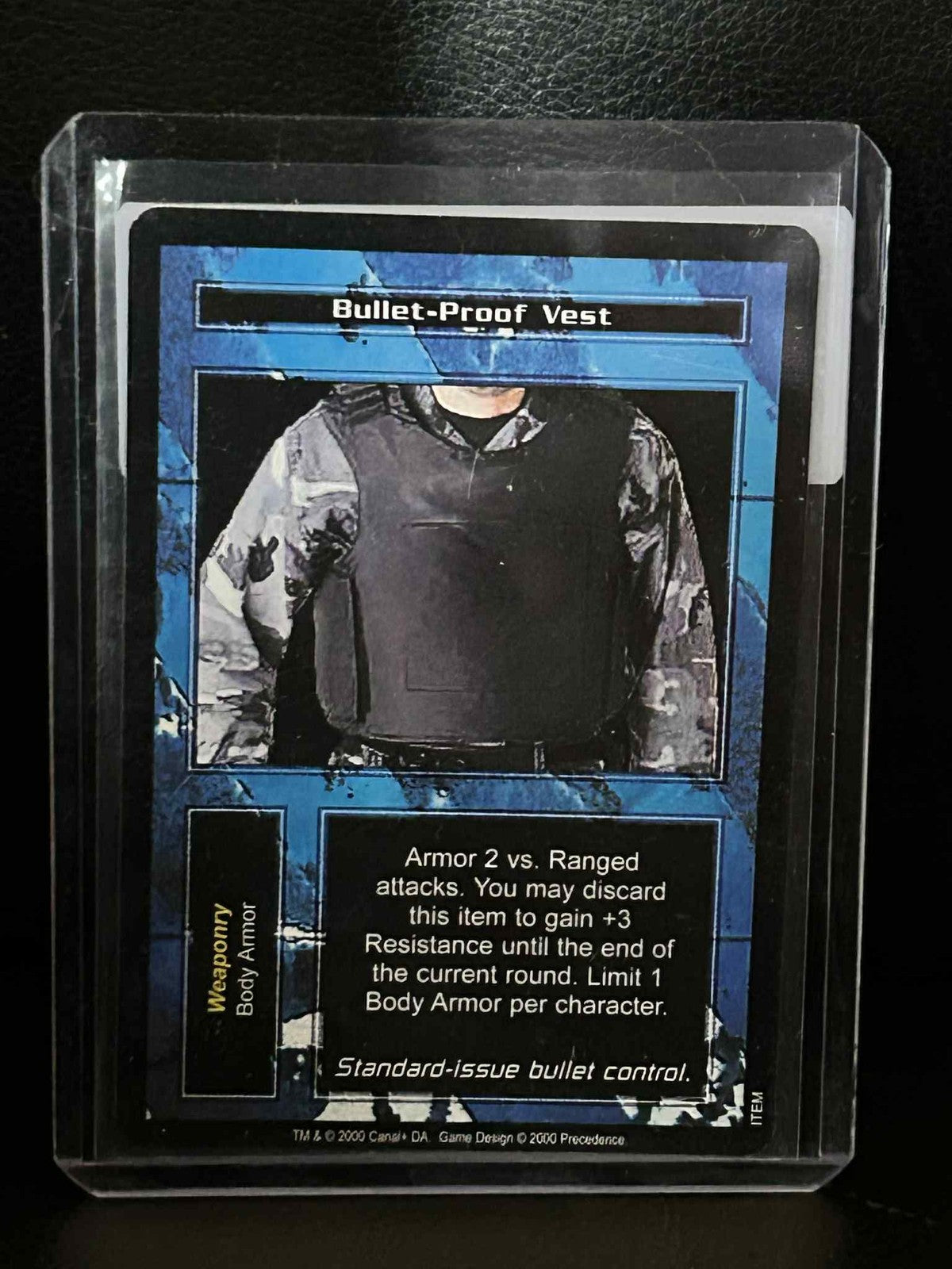 Bullet-Proof Vest Base Set Terminator Light Play