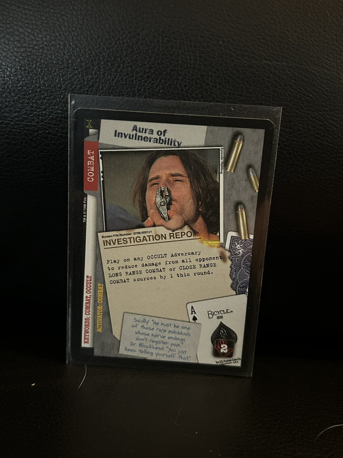 Aura Of Invulnerability Premier Edition X-Files Light Play
