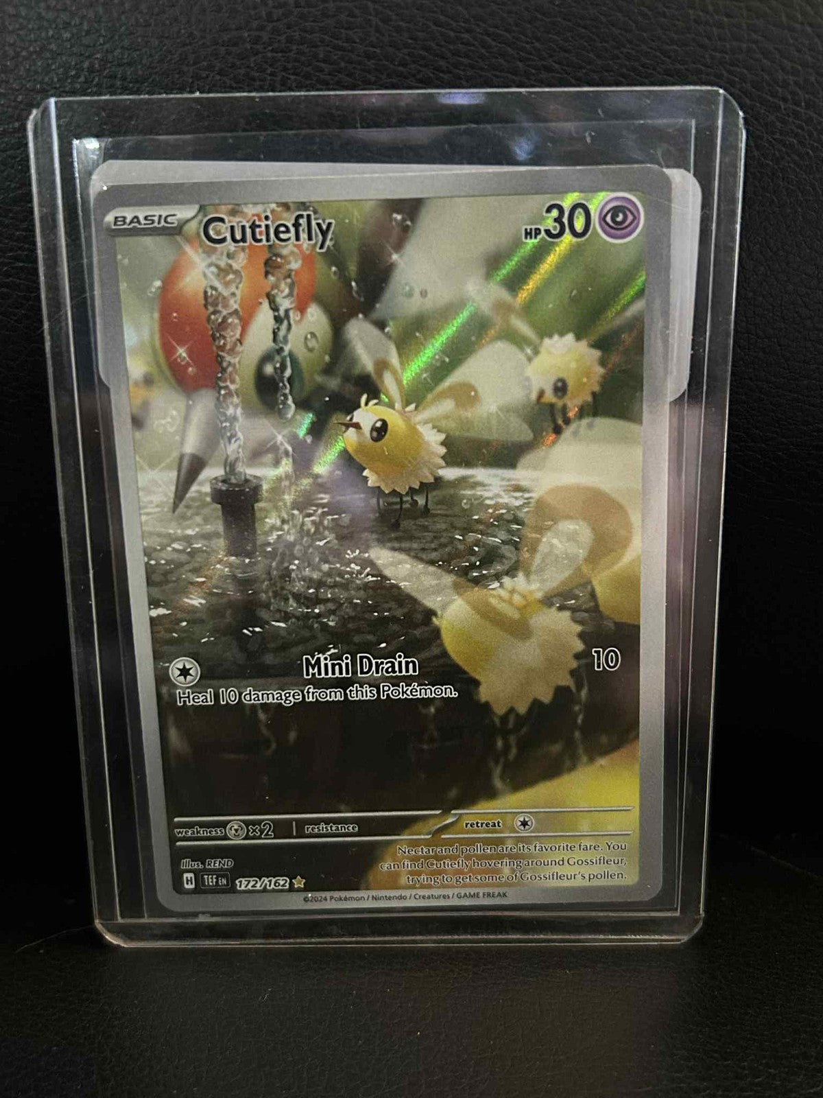 Cutiefly - 172/162 - Illustration Rare Scarlet & Violet - Temporal Forces Pokemo