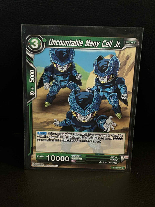 Uncountable Many Cell Jr. - BT2-087 - C Union Force Dragon Ball Super: Masters L