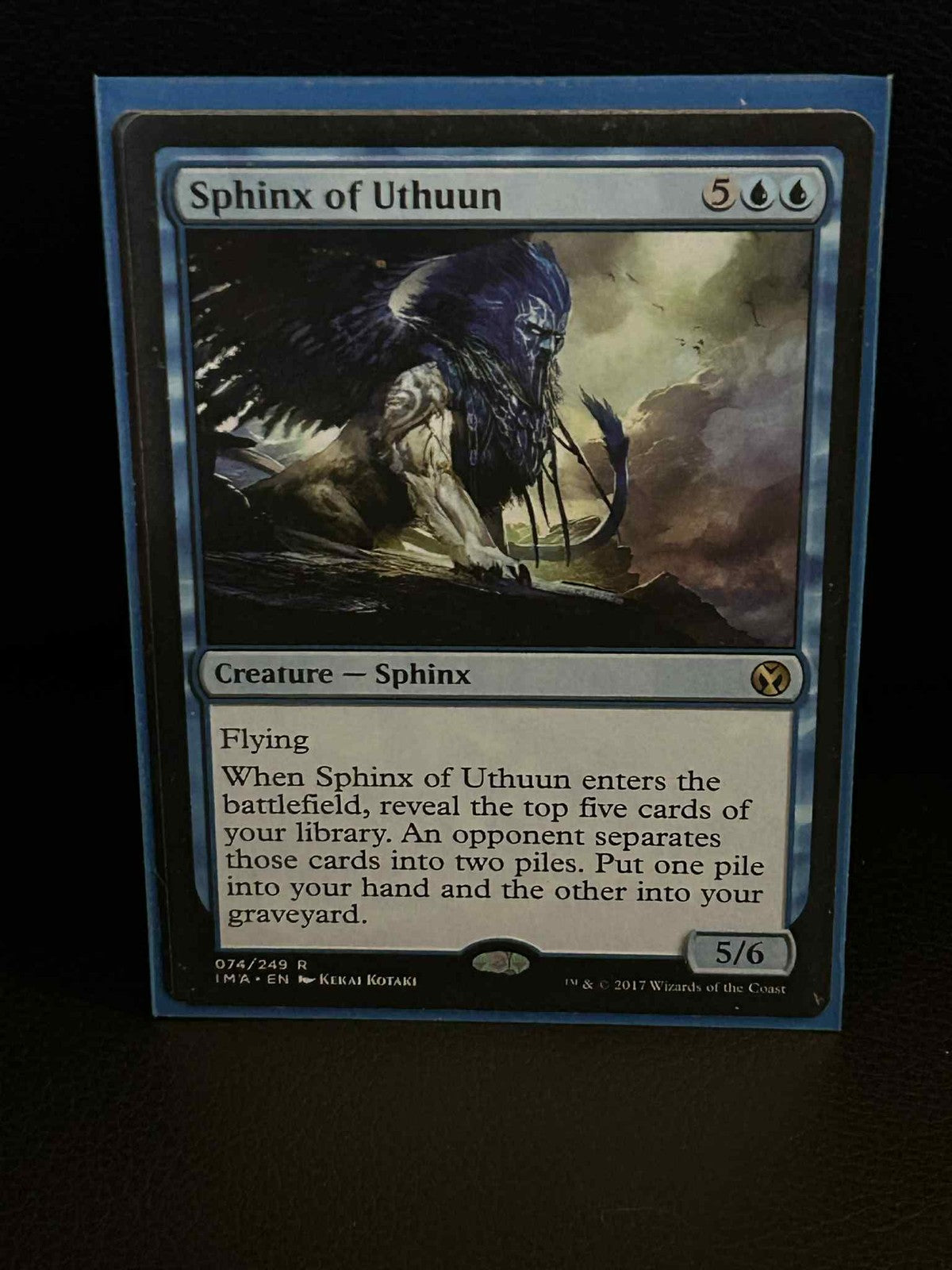 Sphinx of Uthuun Duel Decks: Venser vs. Koth Magic: the Gathering Lightly Played