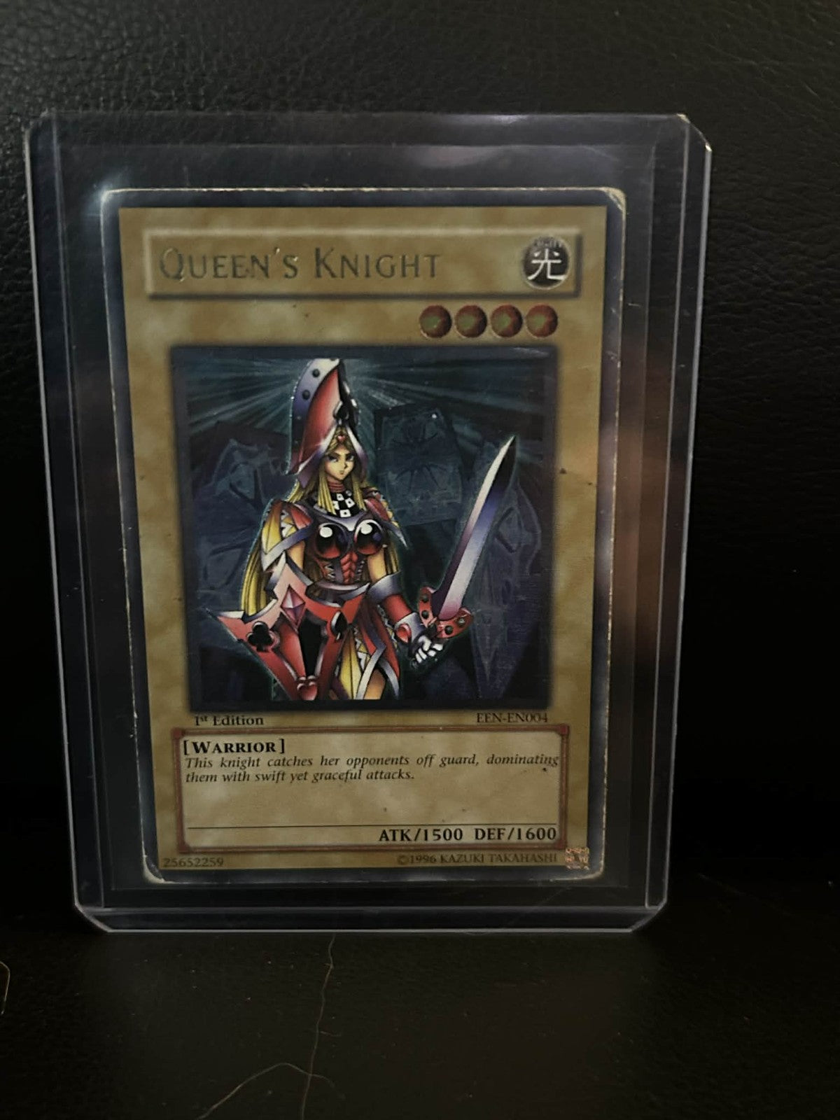 Queen's Knight - EEN-EN004 - Ultimate Rare - 1st Edition Elemental Energy Yu-Gi-