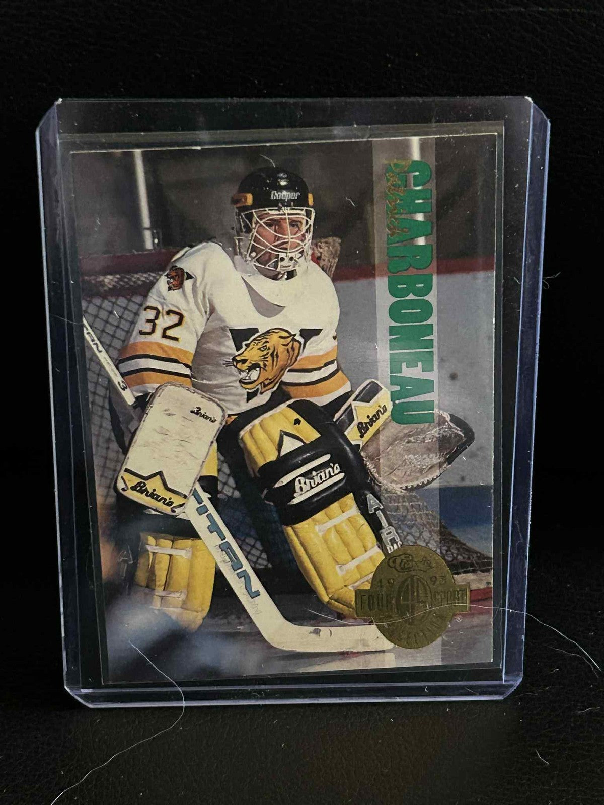 Patrick Charboneau #255 1993 Classic Four Sport Hockey Moderately Played Sammelkarte