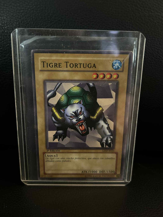 Turtle Tiger - LOB-023 - Common - 1st Edition Legend of Blue Eyes White Dragon Y