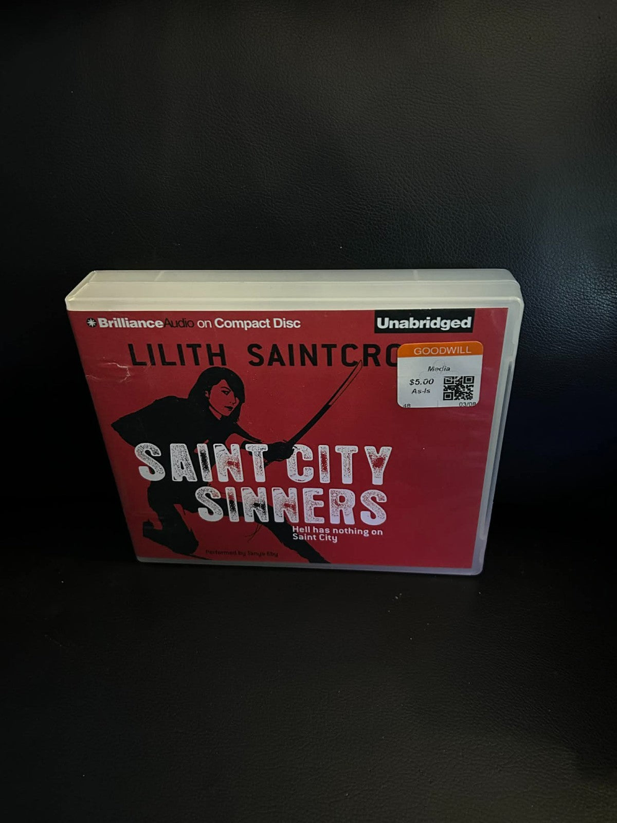 Saint City Sinners Lilith Saintcrow Audiobook