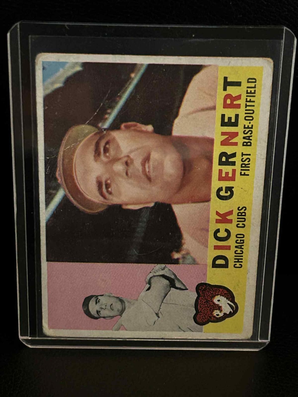 Dick Gernert #86 | 1960 Topps 1960 Topps Baseball Leicht bespielte Sammelkarte