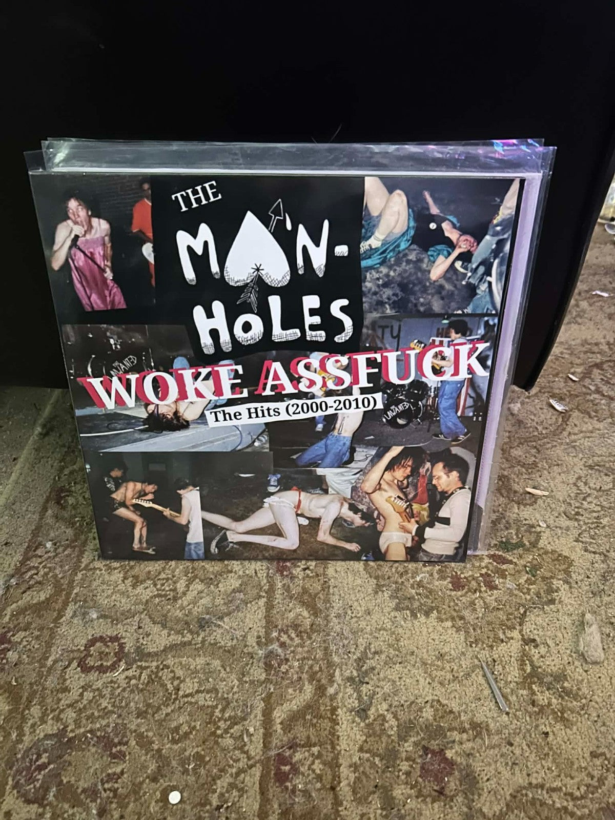 The Manholes – Woke Assfuck The Hits (2000-2010) Vinyl Schallplatte Versiegelt