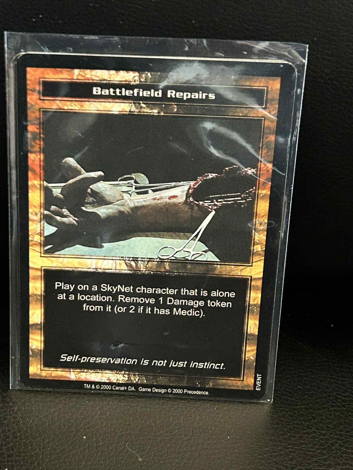 Battlefield Repairs Base Set Terminator Light Play