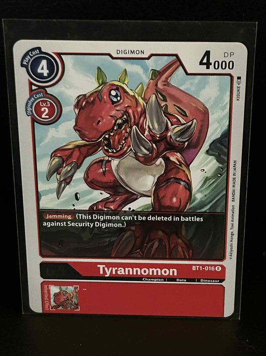 Tyrannomon - BT1-016 - R Release Special Booster Ver.1.0 Digimon Lightly Played