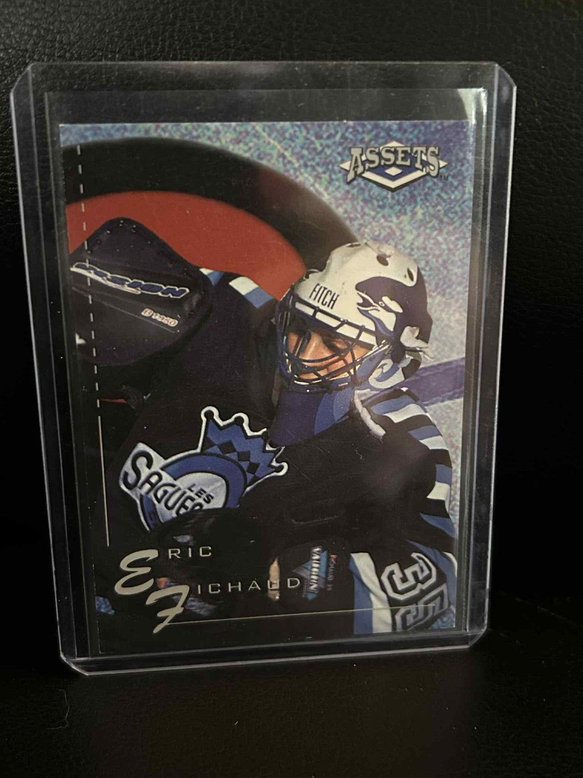 Eric Fichaud #87 1994-95 Classic Assets Hockey Moderately Played