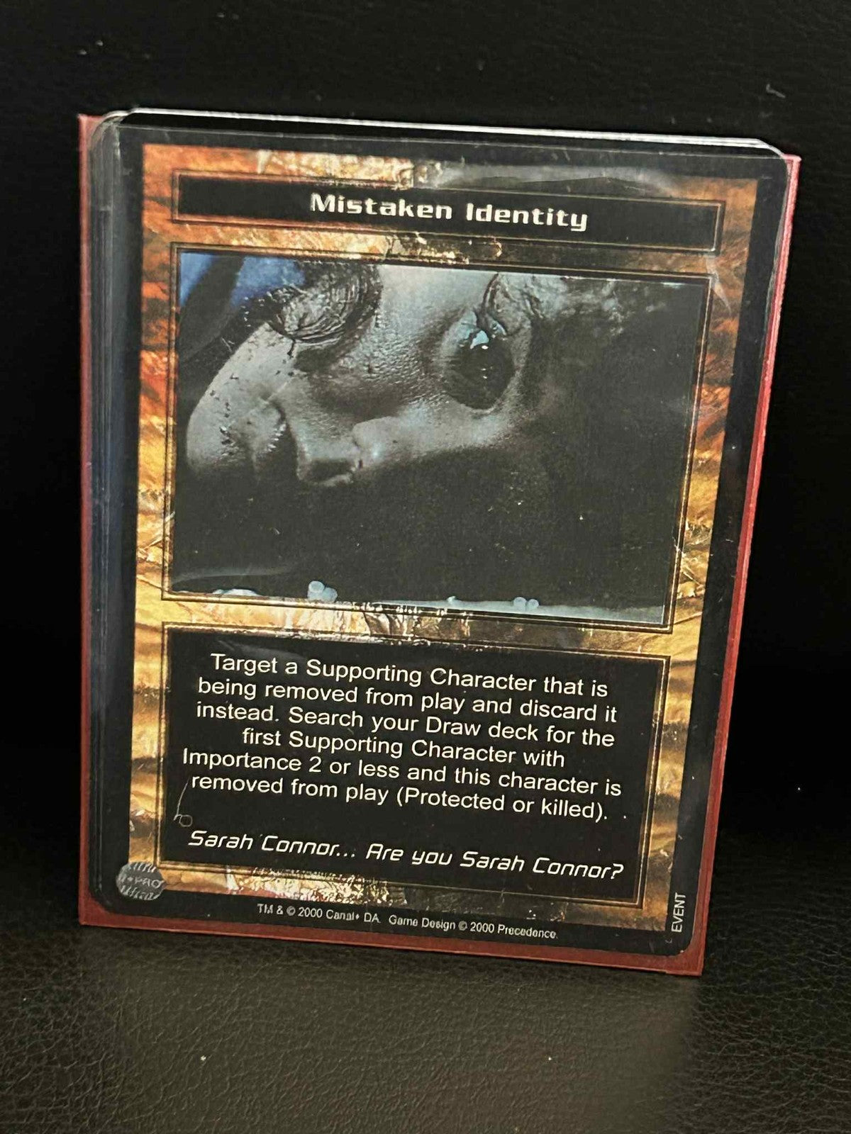 Mistaken Identity Base Set Terminator Light Play