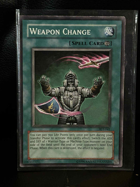 Weapon Change - AST-041 - Common - Unlimited Edition Ancient Sanctuary Yu-Gi-Oh!