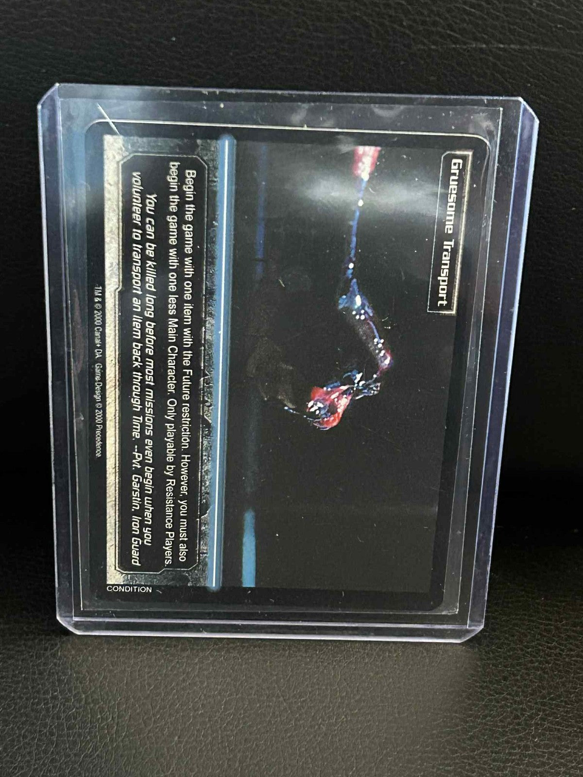 Gruesome Transport Base Set Terminator Light Play