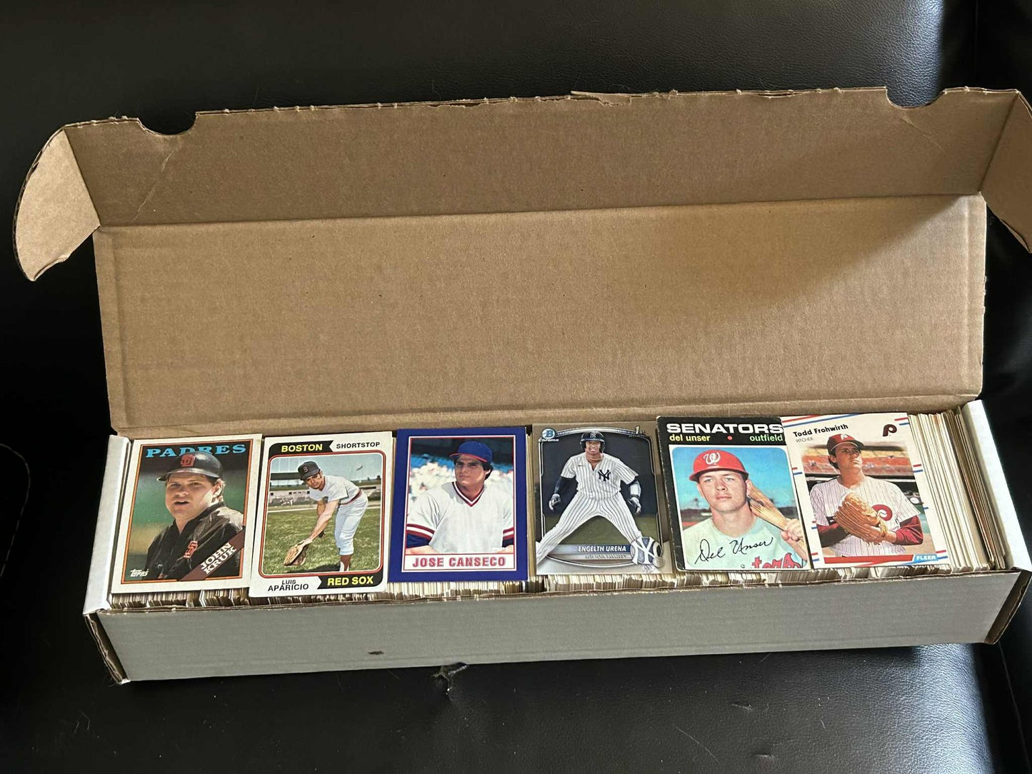 1000 Card Baseball Bulk Lot Bundle Box