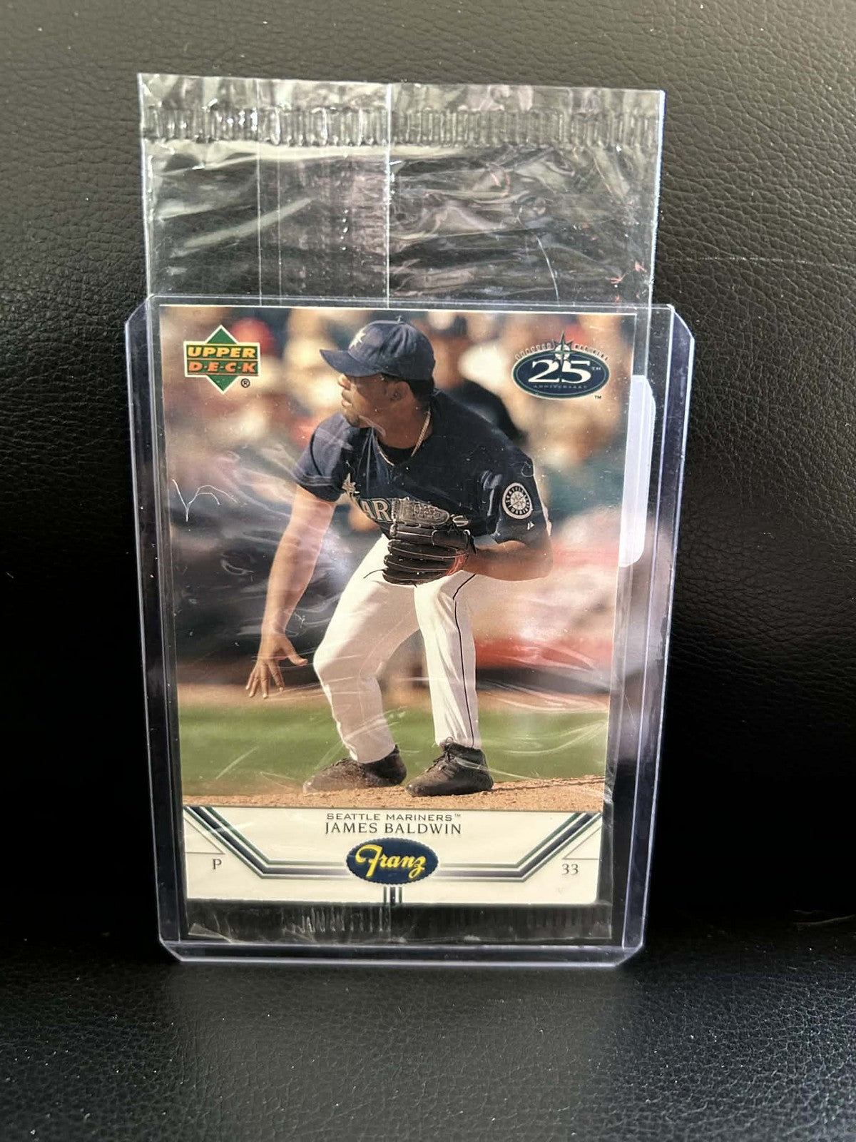 James Baldwin #13 2002 Upper Deck Franz Baseball Leicht bespielte Sammelkarte