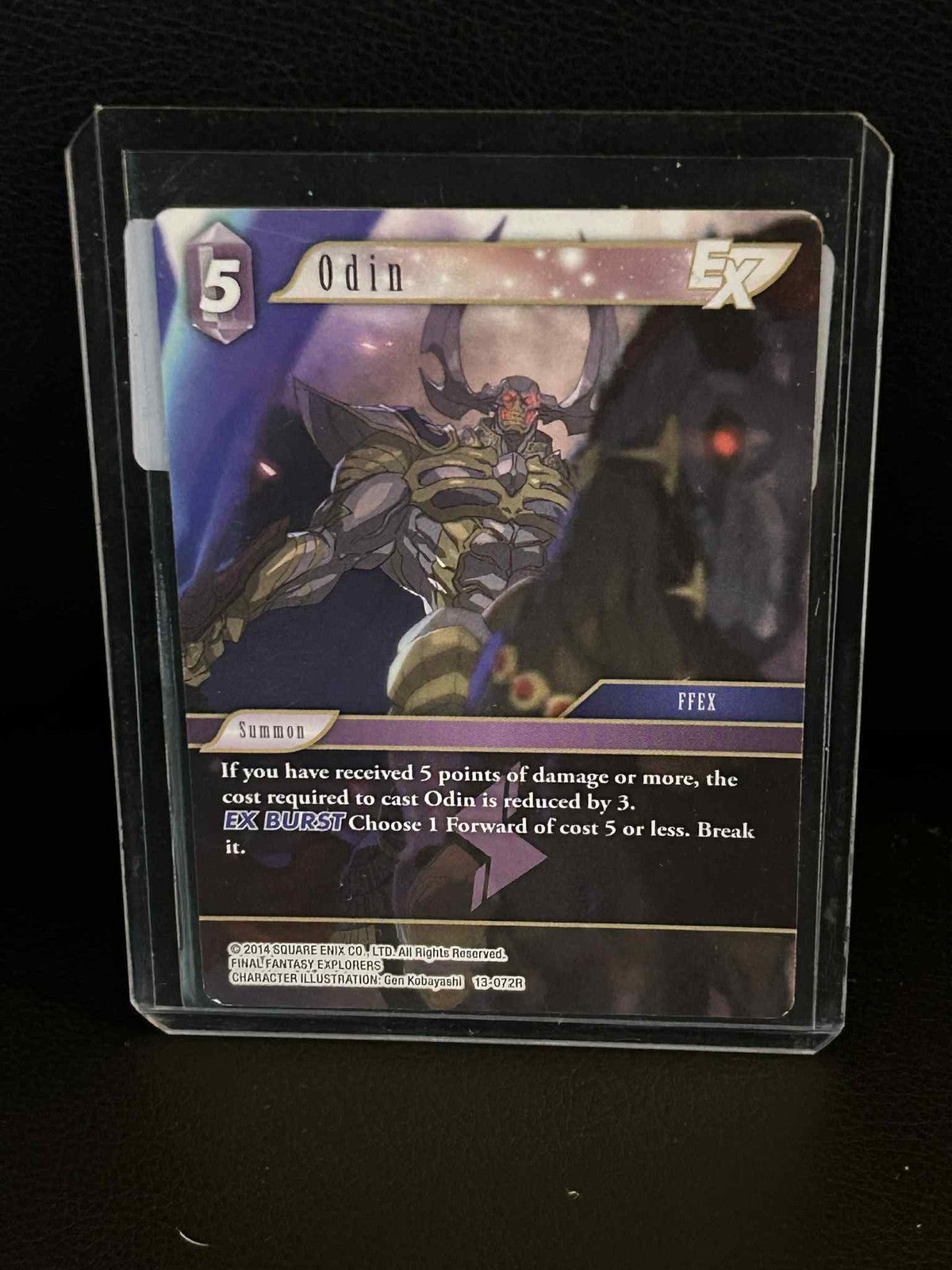 Odin EX - 13-072R Opus XIII: Crystal Radiance Final Fantasy Lightly Played