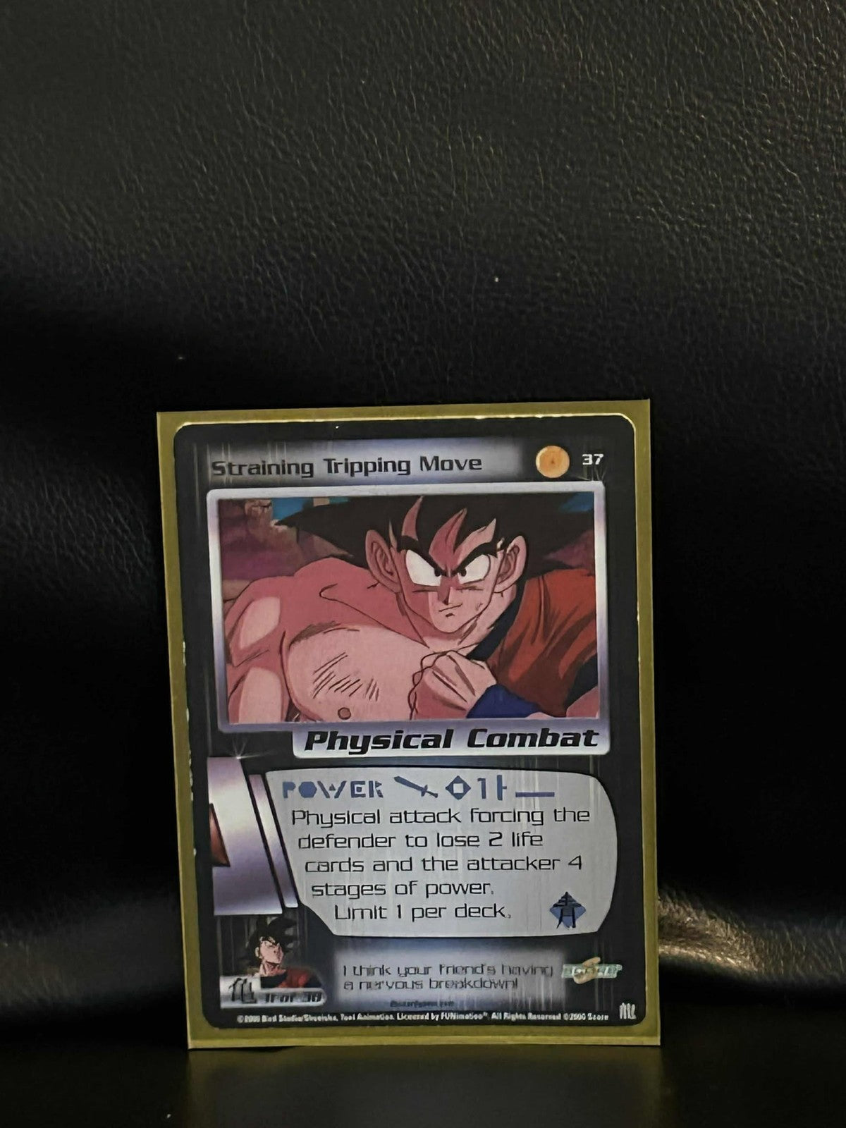 Straining Tripping Move - 037 - Limited Edition Saiyan Saga Dragon Ball Z Heavil