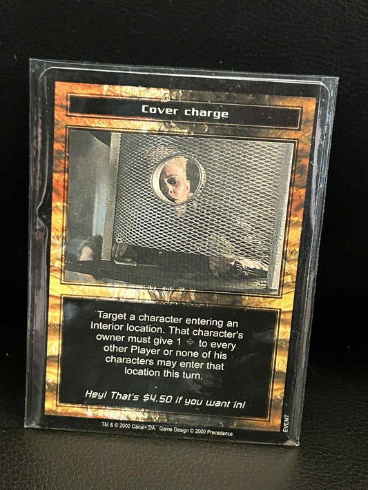 Cover charge Base Set Terminator Light Play