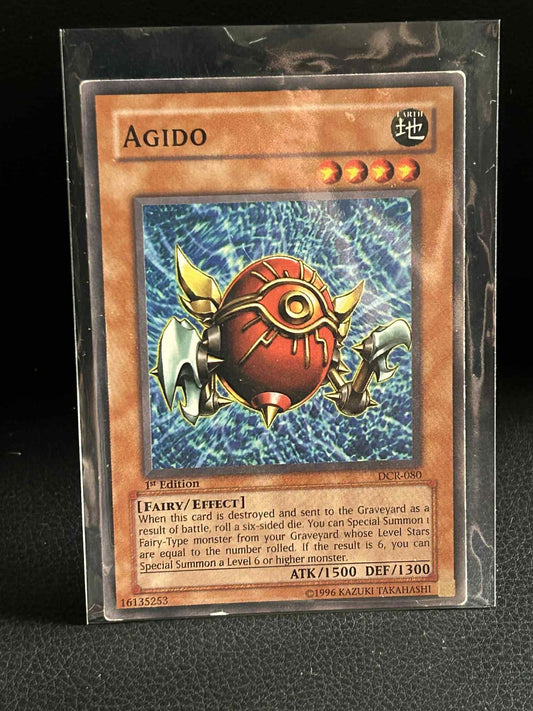 Agido - DCR-080 - Common - 1st Edition Dark Crisis Yu-Gi-Oh! Moderately Played,