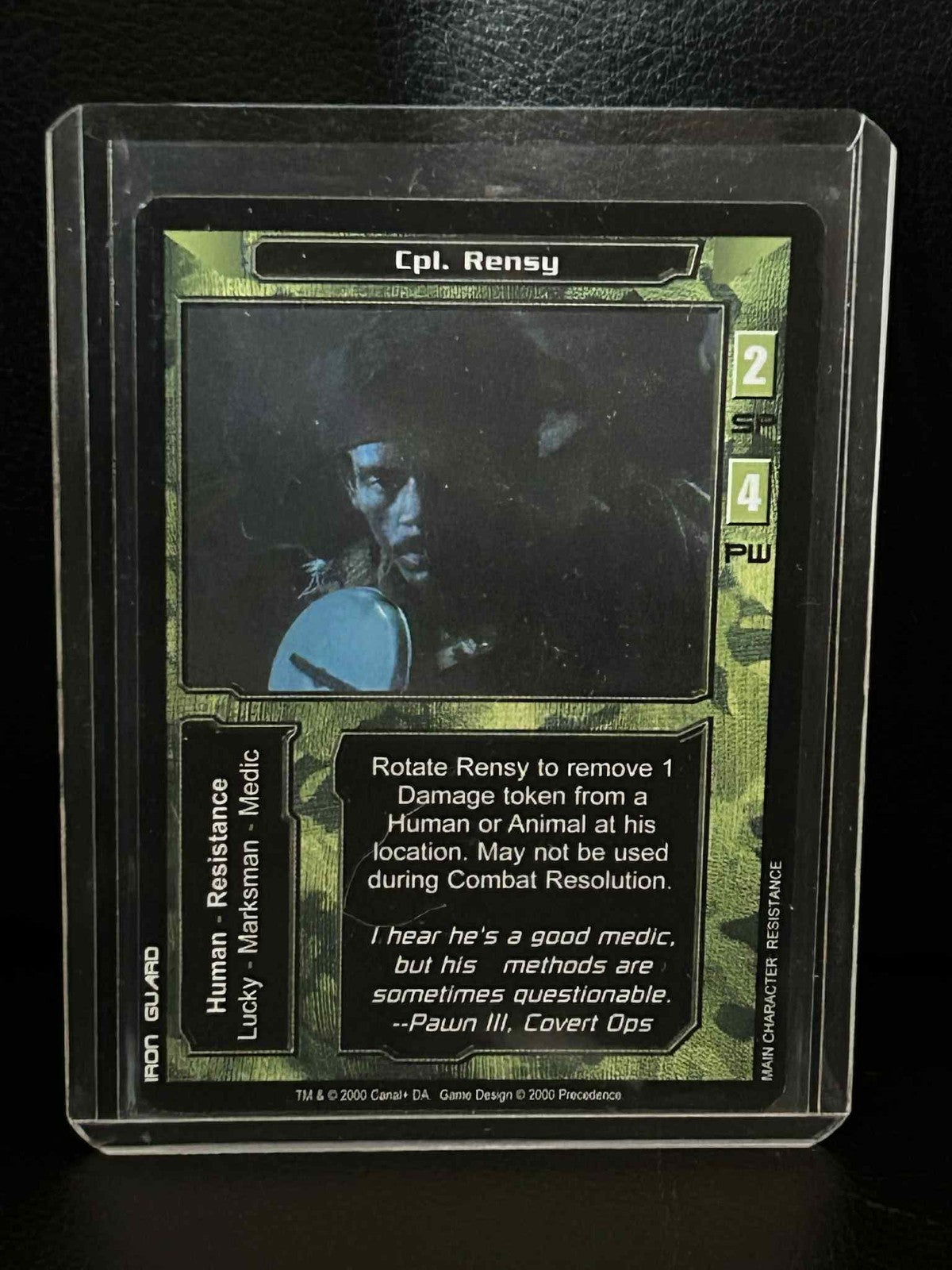 Cpl. Rensy Base Set Terminator Light Play