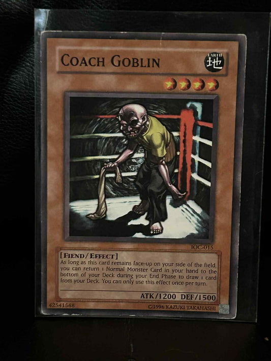 Coach Goblin - IOC-015 - Common - Unlimited Edition Invasion of Chaos Yu-Gi-Oh!