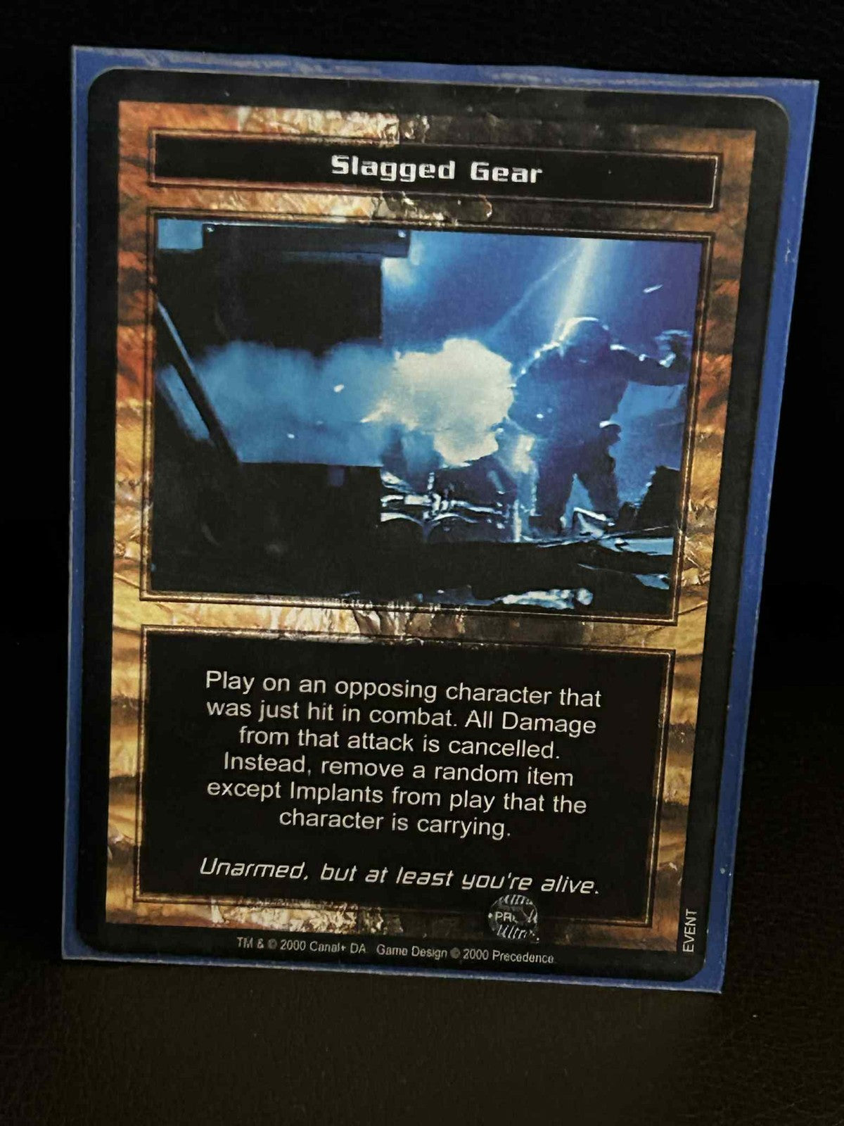 Slagged Gear Base Set Terminator Light Play