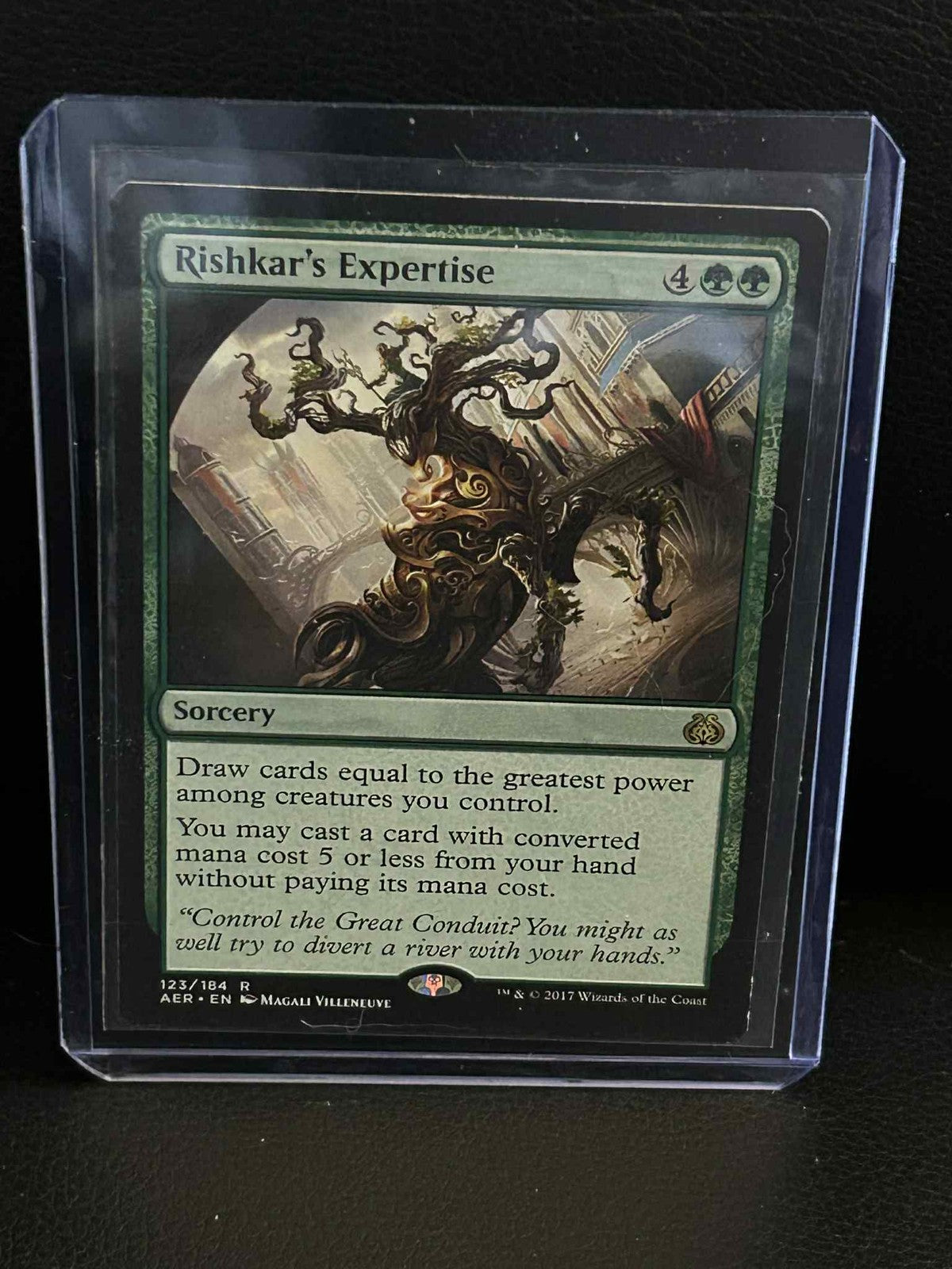 Rishkar's Expertise Aether Revolt Magic: the Gathering Lightly Played, English