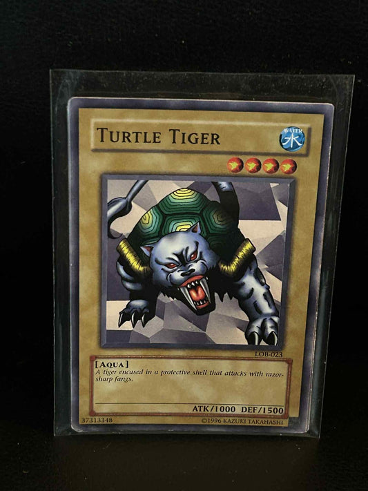 Turtle Tiger - LOB-023 - Common - Unlimited Edition Legend of Blue Eyes White Dr