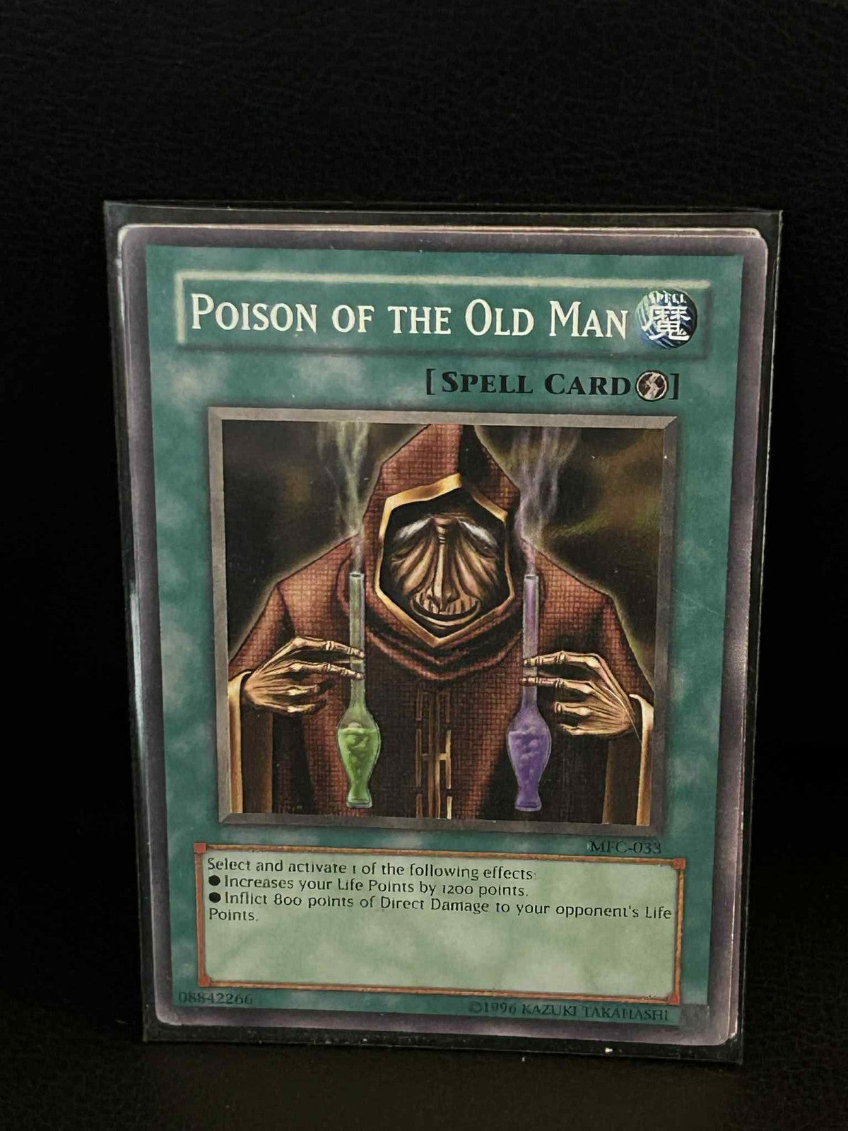Poison of the Old Man - MFC-033 - Common - Unlimited Edition Magician's Force Yu