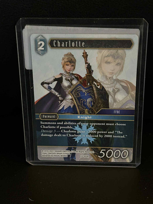 Charlotte - 13-023R Opus XIII: Crystal Radiance Final Fantasy Lightly Played