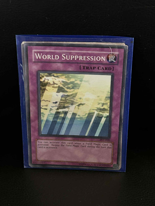 World Suppression - PSV-020 - Common - Unlimited Edition Pharaoh's Servant Yu-Gi